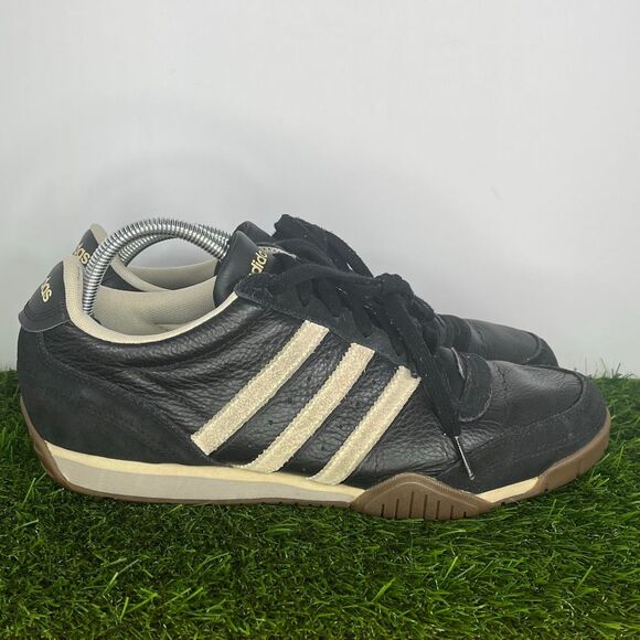 ADIDAS  ORIGINALS Shoes 2003 Brown Leather Retro Men’s 10.5 - Picture 3 of 7